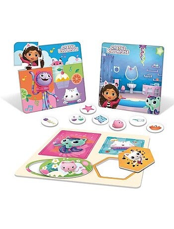 Gabby's dollhouse 10 giochi da tavolo in 1