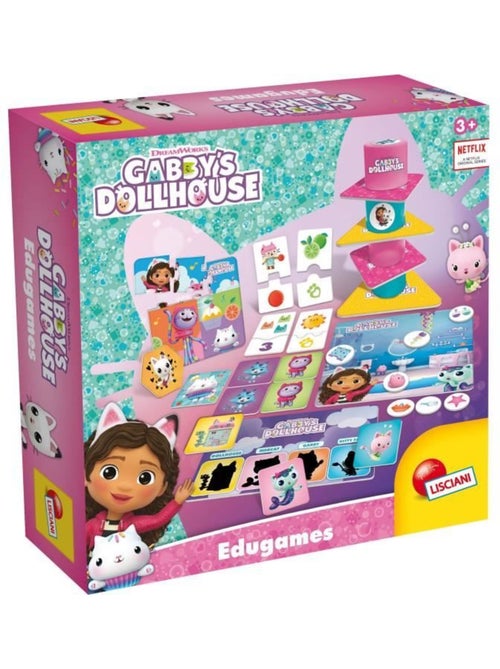 Gabby's dollhouse 10 giochi da tavolo in 1 - Kiabi Gabby's dollhouse 10 giochi da tavolo in 1 - Kiabi
