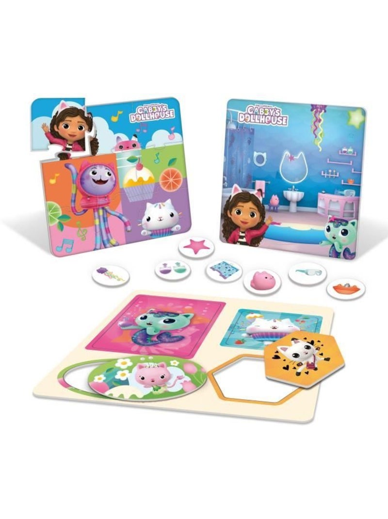 Gabby's dollhouse 10 giochi da tavolo in 1 Rosa - Kiabi