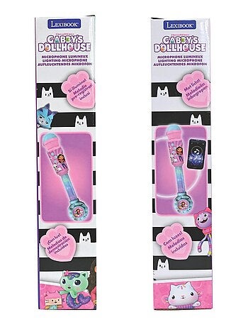 Gabby's Dollhouse Lighting Microfono con altoparlante (aux-in), melodie ed effetti sonori