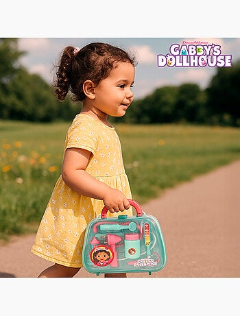 Gabby's dollhouse tappetino medico con accessori