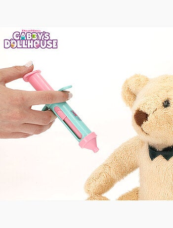 Gabby's dollhouse tappetino medico con accessori