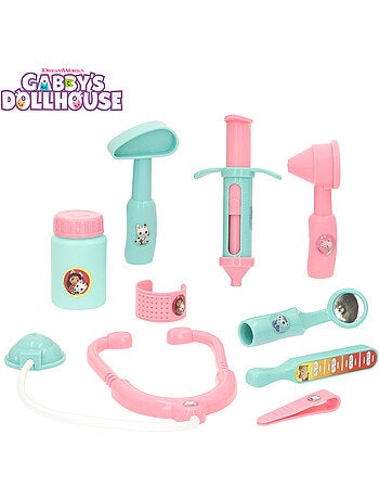 Gabby's dollhouse tappetino medico con accessori