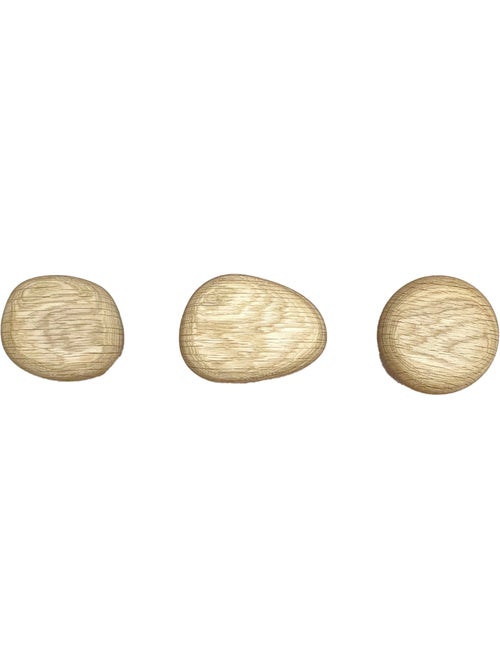 Ganci da parete in legno, forma organica - Kiabi