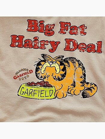 Garfield Big Fat Hairy Deal Maglietta Uomo