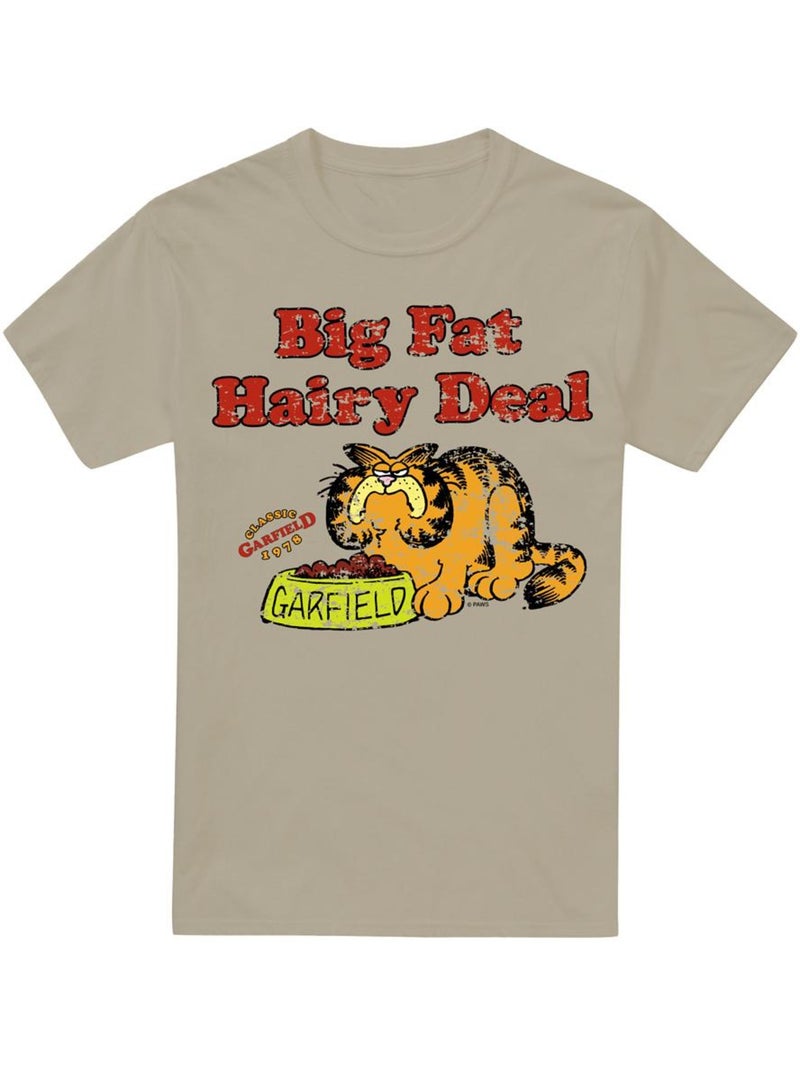 Garfield Big Fat Hairy Deal Maglietta Uomo Beige sabbia - Kiabi