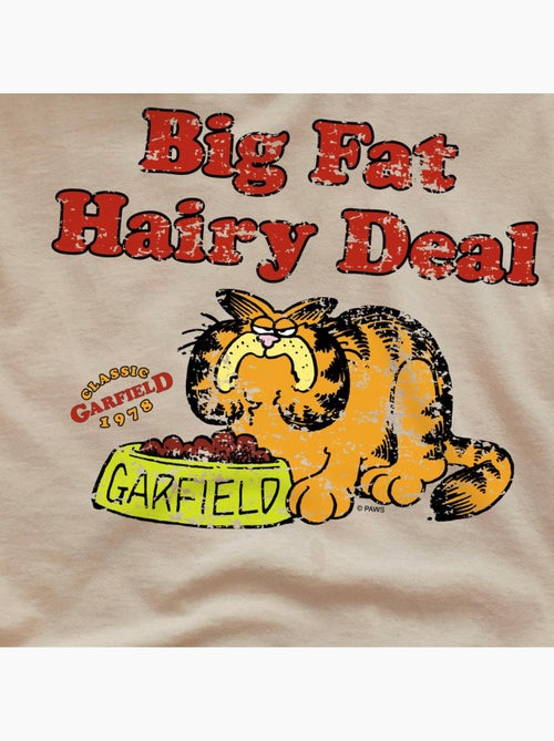 Garfield Big Fat Hairy Deal Maglietta Uomo - Kiabi