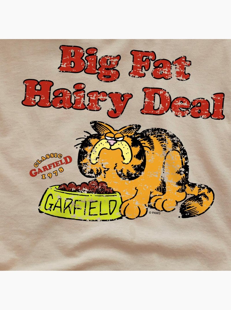 Garfield Big Fat Hairy Deal Maglietta Uomo Beige sabbia - Kiabi