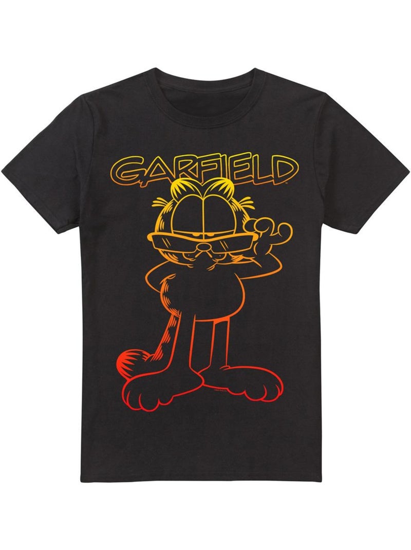 Garfield Hotshot Maglietta Uomo Nero - Kiabi