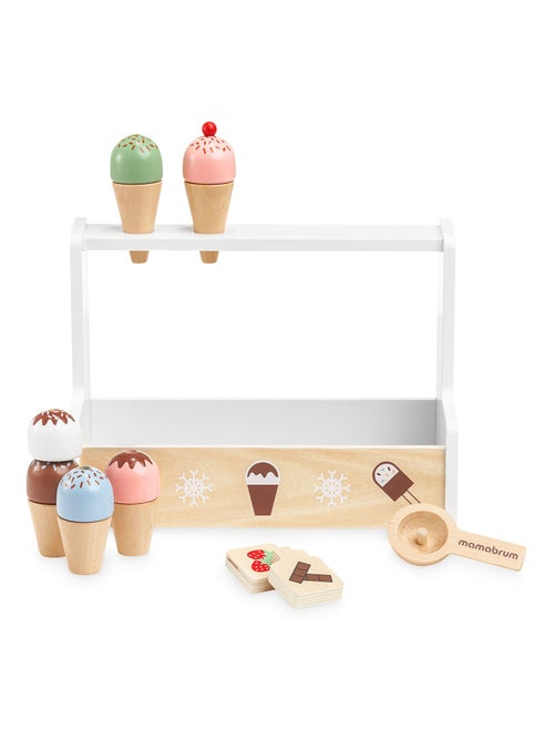 Gelateria in legno con accessori dai 3 anni Mamabrum - Kiabi