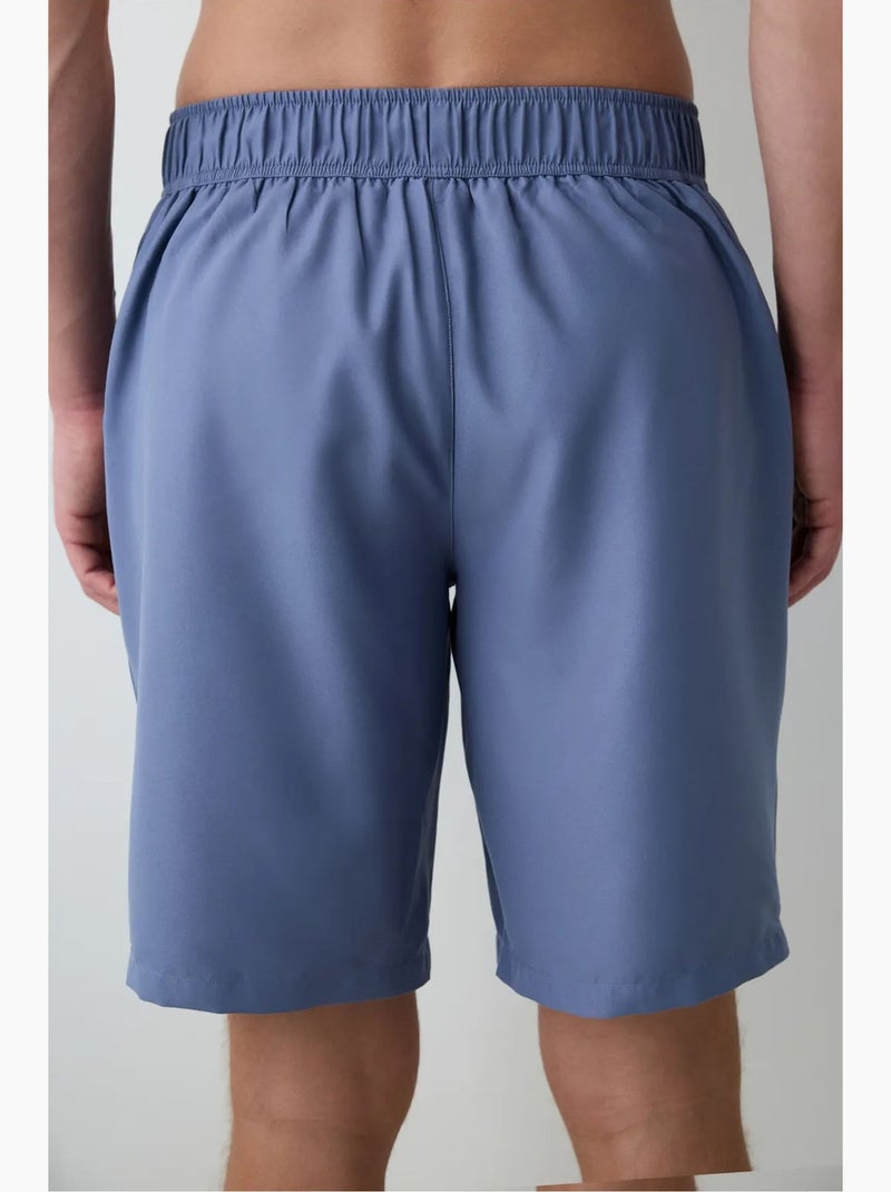 Gentleman short da bagno lunghi a righe penti Blu Bianco - Kiabi