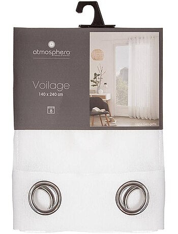 Georgette bianco velato 140x240cm