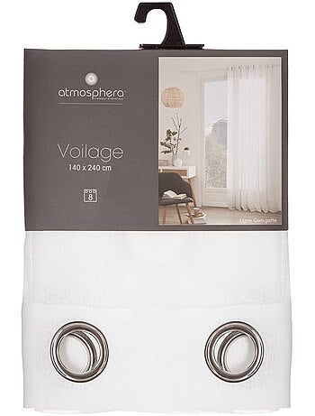 Georgette bianco velato 140x240cm