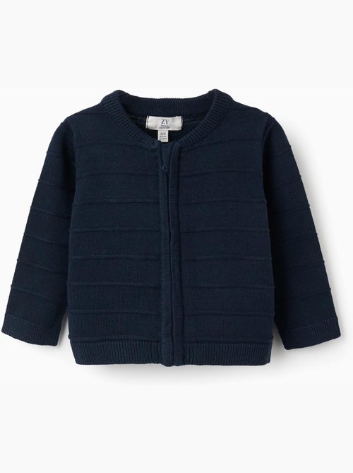 Giacca a maglia con linee in rilievo - Kiabi