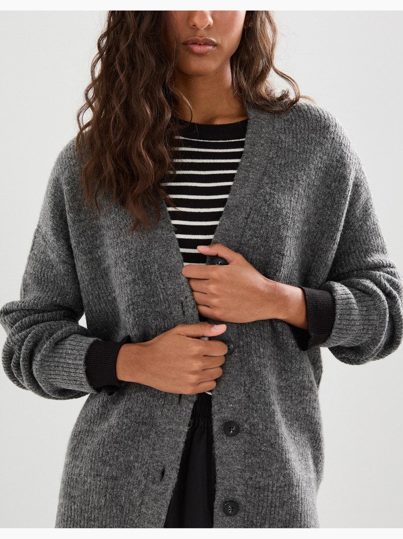 Giacca a maglia, MO Fashion Grigio - Kiabi