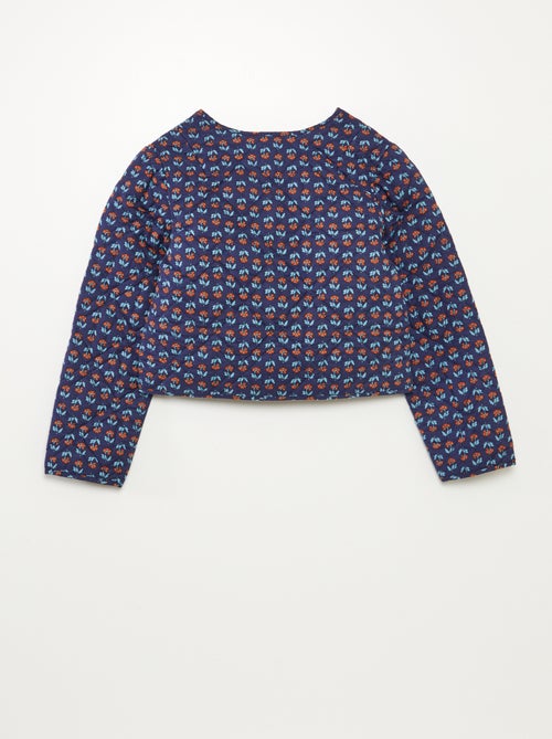 Giacca a maniche lunghe in voile di cotone - Kiabi