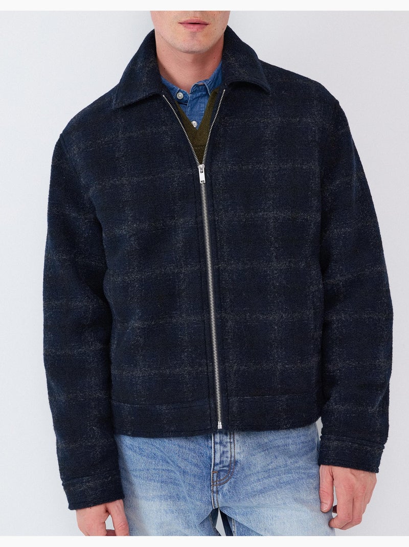 Giacca a quadri, mo fashion Blu - Kiabi