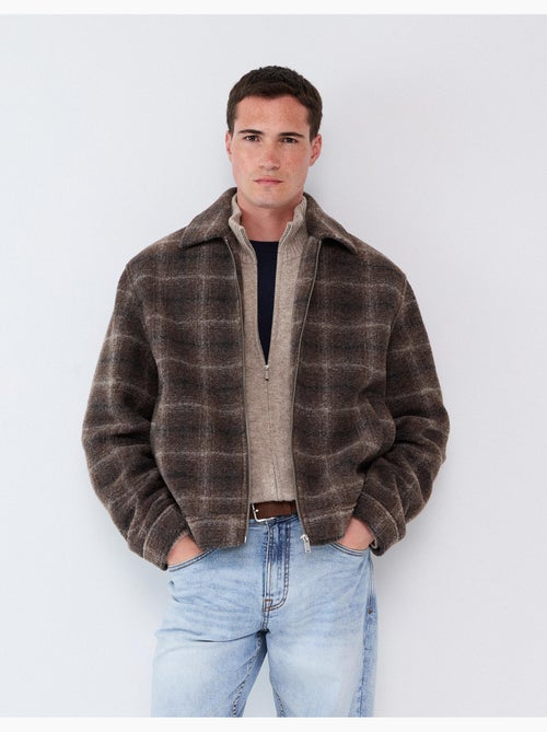 Giacca a quadri, mo fashion - Kiabi Giacca a quadri, mo fashion - Kiabi