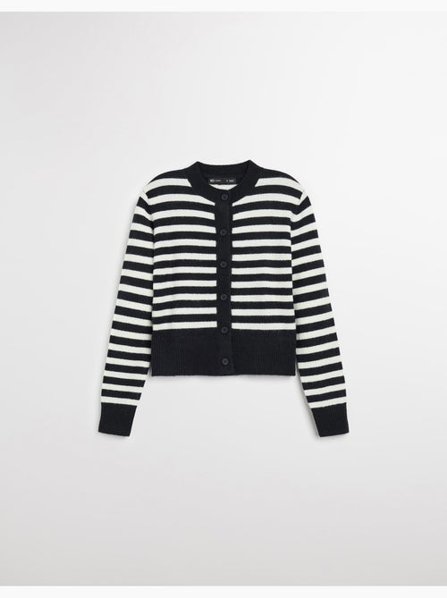 Giacca a righe a maglia, MO Fashion - Kiabi