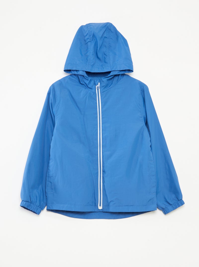 Giacca a vento colorata Blu - Kiabi