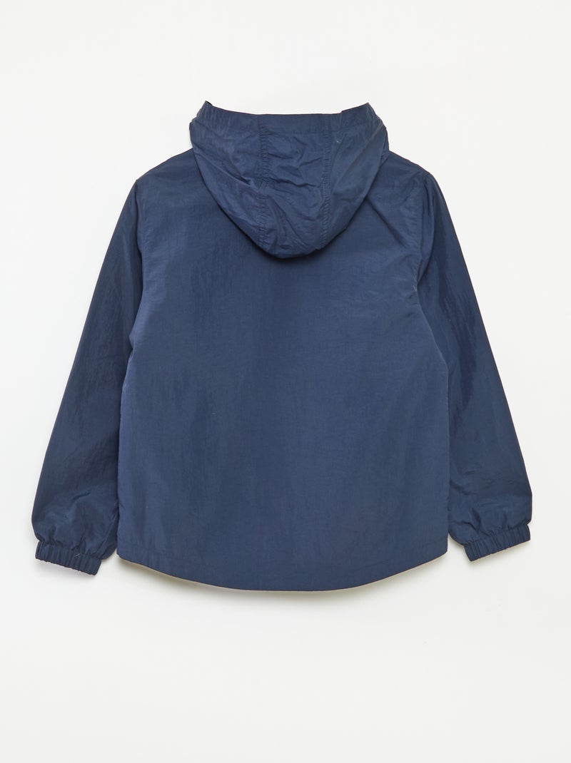 Giacca a vento colorata Blu - Kiabi