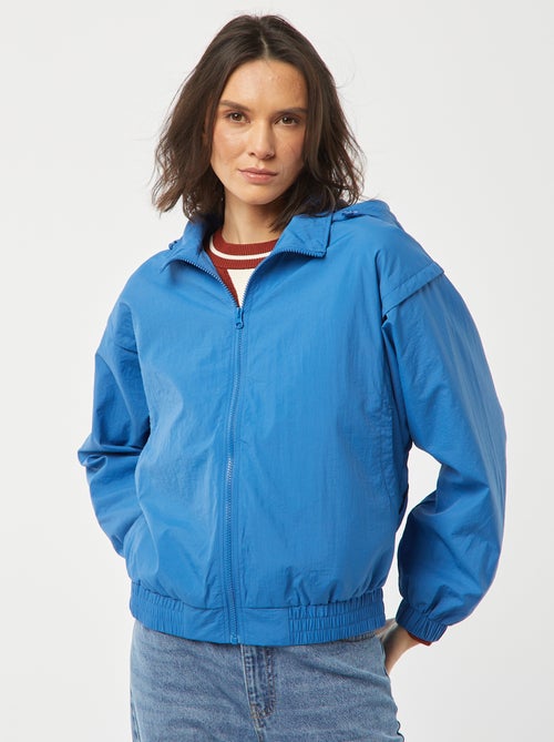Giacca a vento con cappuccio - Kiabi