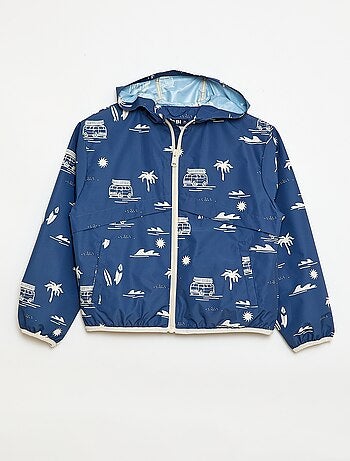 Giacca a vento con cappuccio