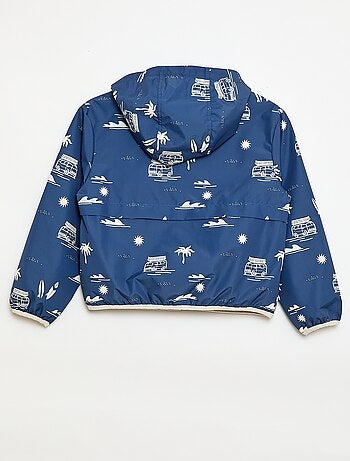 Giacca a vento con cappuccio