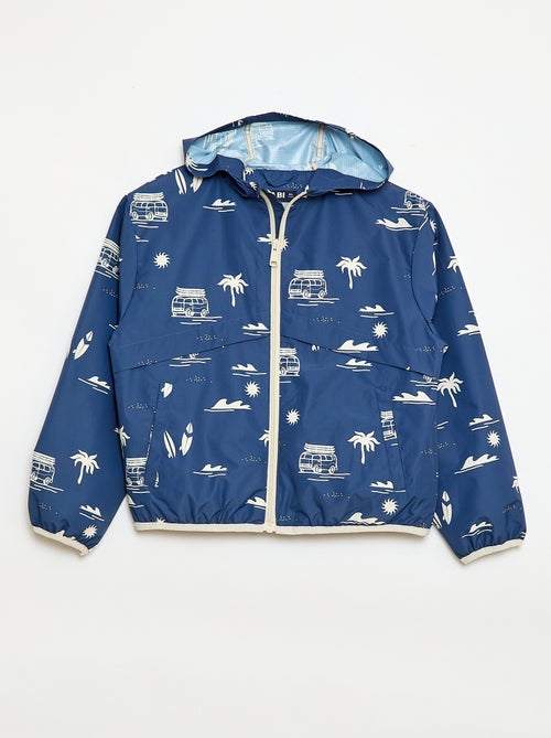 Giacca a vento con cappuccio - Kiabi