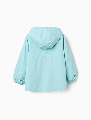 Giacca a vento con cappuccio e fodera