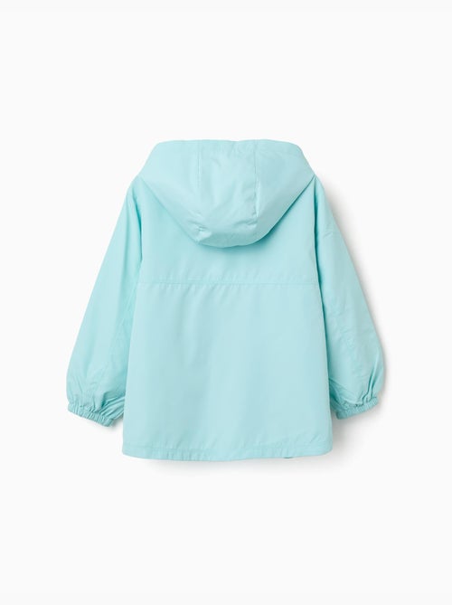 Giacca a vento con cappuccio e fodera - Kiabi