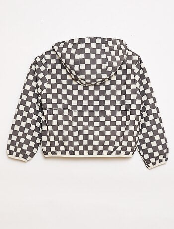 Giacca a vento con cappuccio