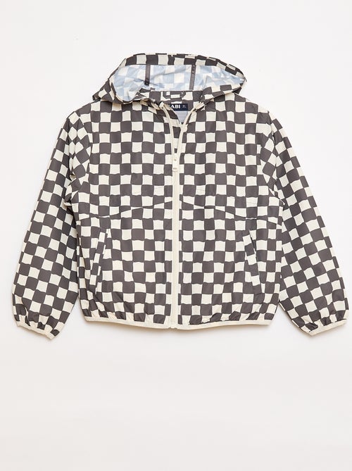 Giacca a vento con cappuccio - Kiabi