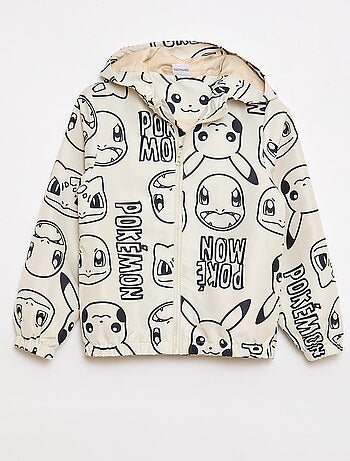 Giacca a vento con cappuccio 'Pokémon'