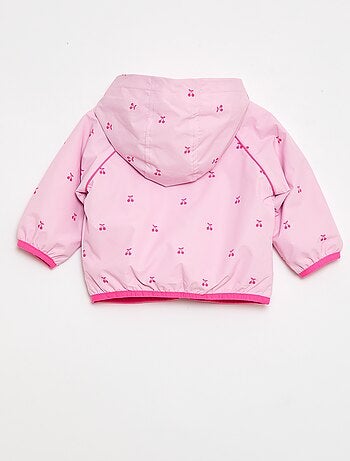 Giacca a vento con cappuccio