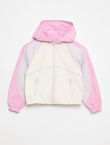 Giacca a vento con cappuccio