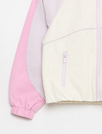 Giacca a vento con cappuccio