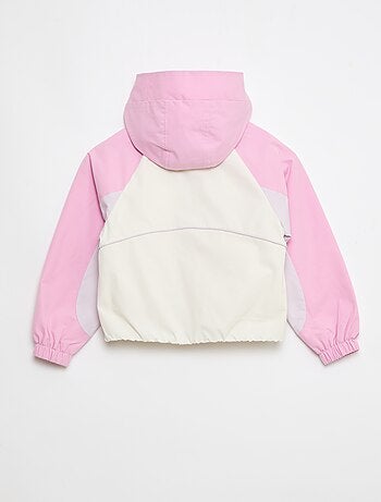 Giacca a vento con cappuccio