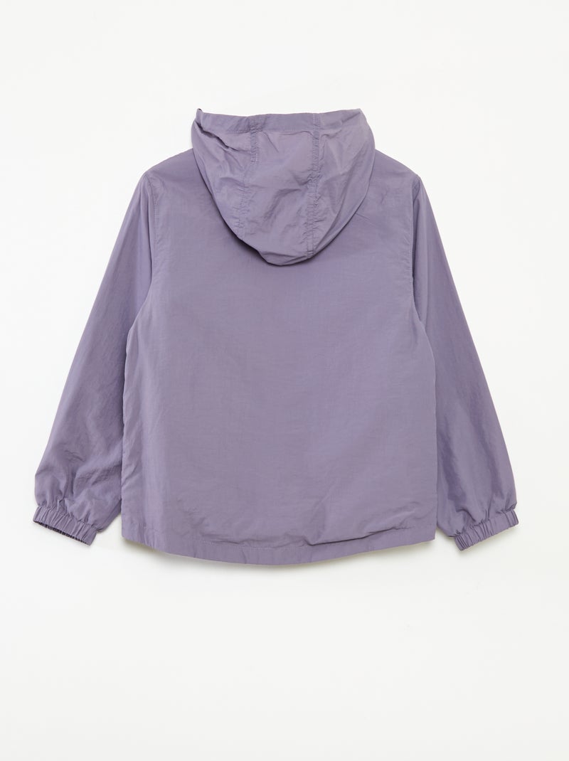 Giacca Impermeabile Bambina Con Cappuccio - Leggera, Foderata In Pile - Per Primavera, Autunno E Inizio Inverno - Foto 14