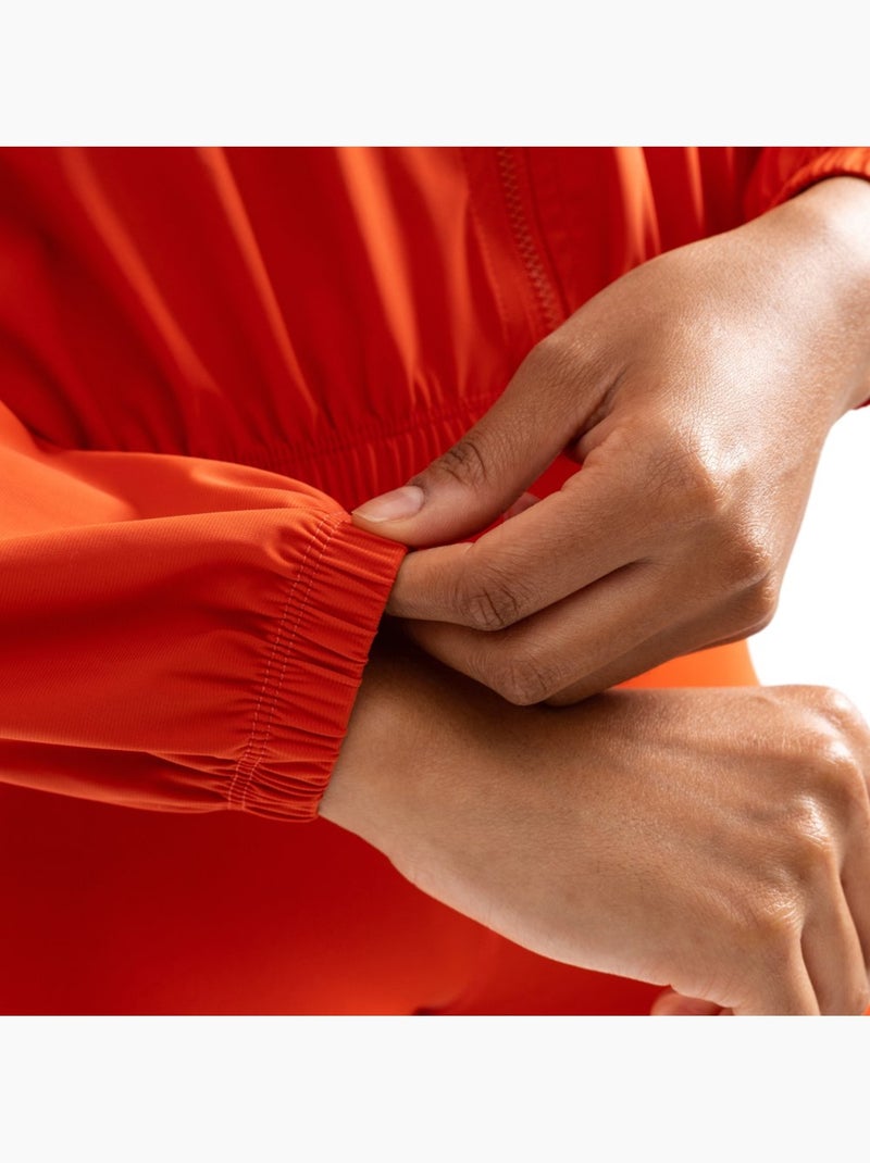 Giacca a vento corta ultraleggera da allenamento da donna fitness donna biscayne Rosso - Kiabi