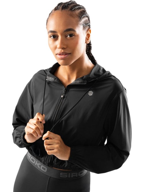 Giacca a vento corta ultraleggera da allenamento da donna fitness donna pando - Kiabi Giacca a vento corta ultraleggera da allenamento da donna fitness donna pando - Kiabi