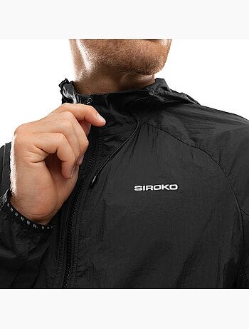 Giacca a vento da corsa da uomo fitness uomo bund
