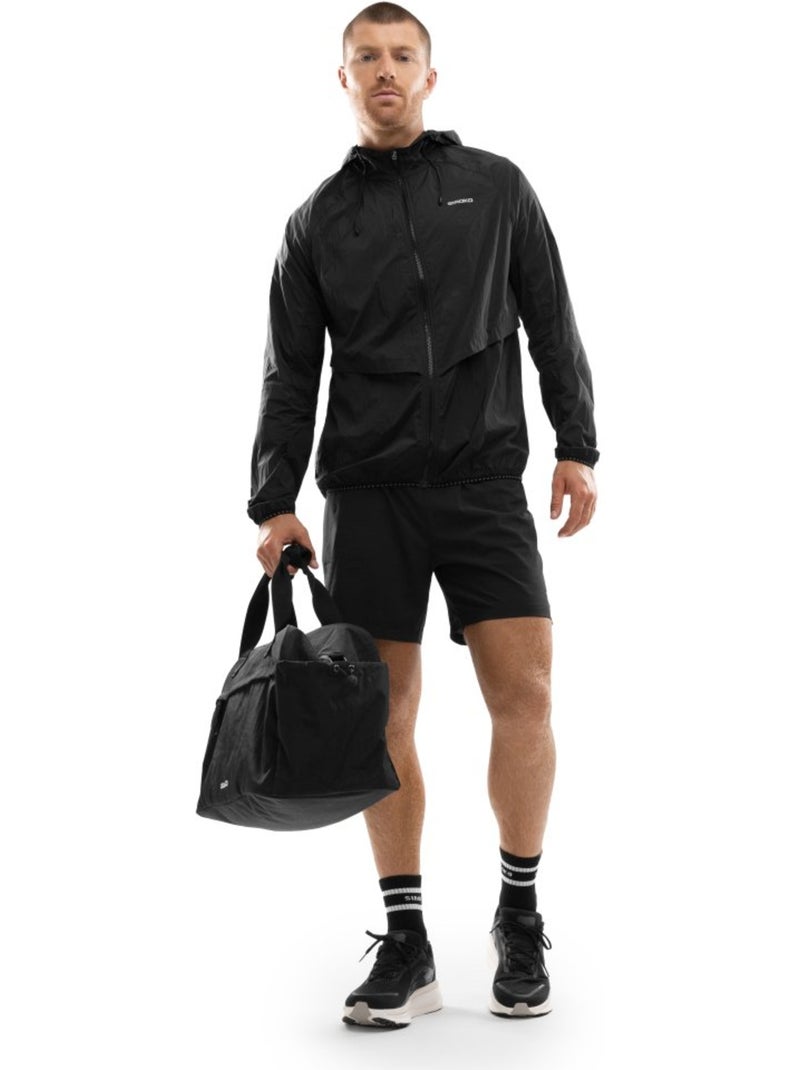 Giacca a vento da corsa da uomo fitness uomo bund Nero - Kiabi