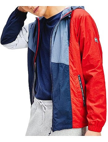 Giacca a Vento da Uomo Tommy Hilfiger con Zip
