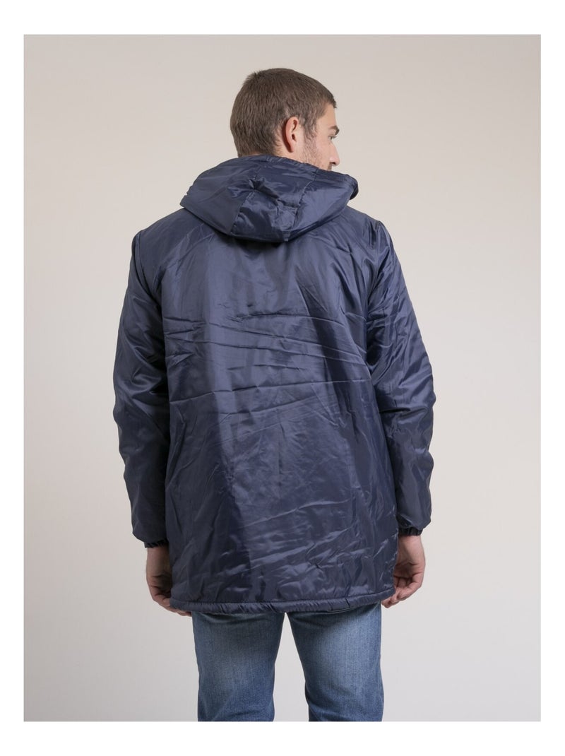 Giacca a vento foderata sherpa ZALTINA Blu marino - Kiabi