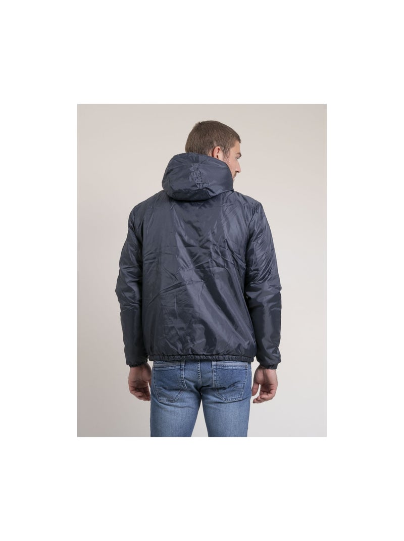 Giacca a vento foderata sherpa ZATCHO Blu marino - Kiabi