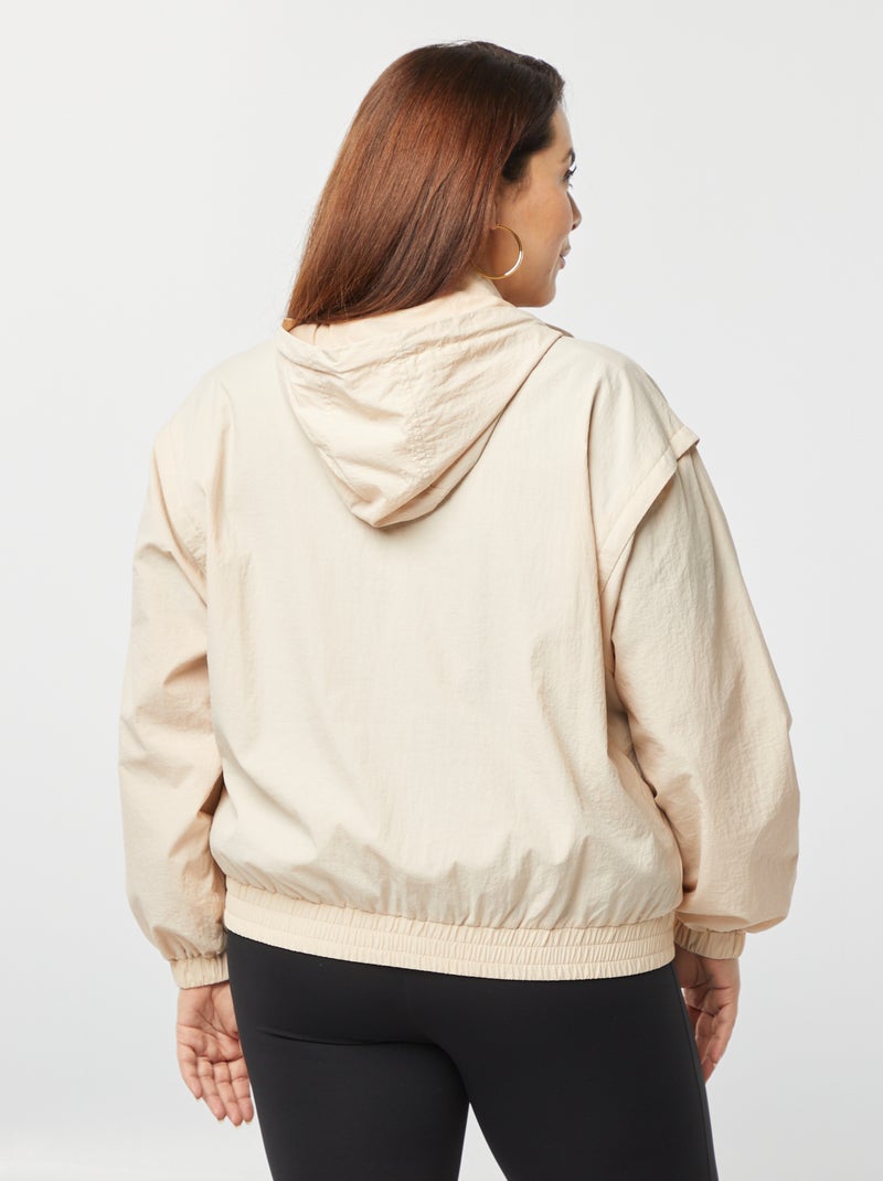 Giacca a vento impermeabile BEIGE - Kiabi