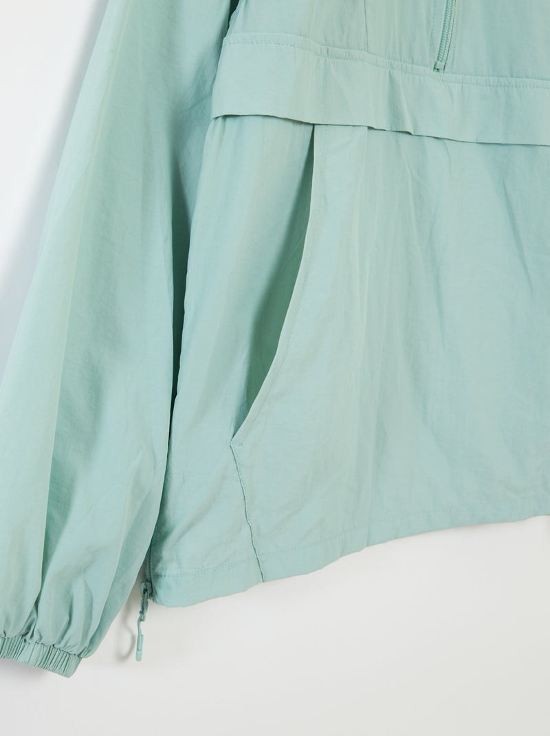Giacca a vento leggera - collezione facile da indossare VERDE - Kiabi