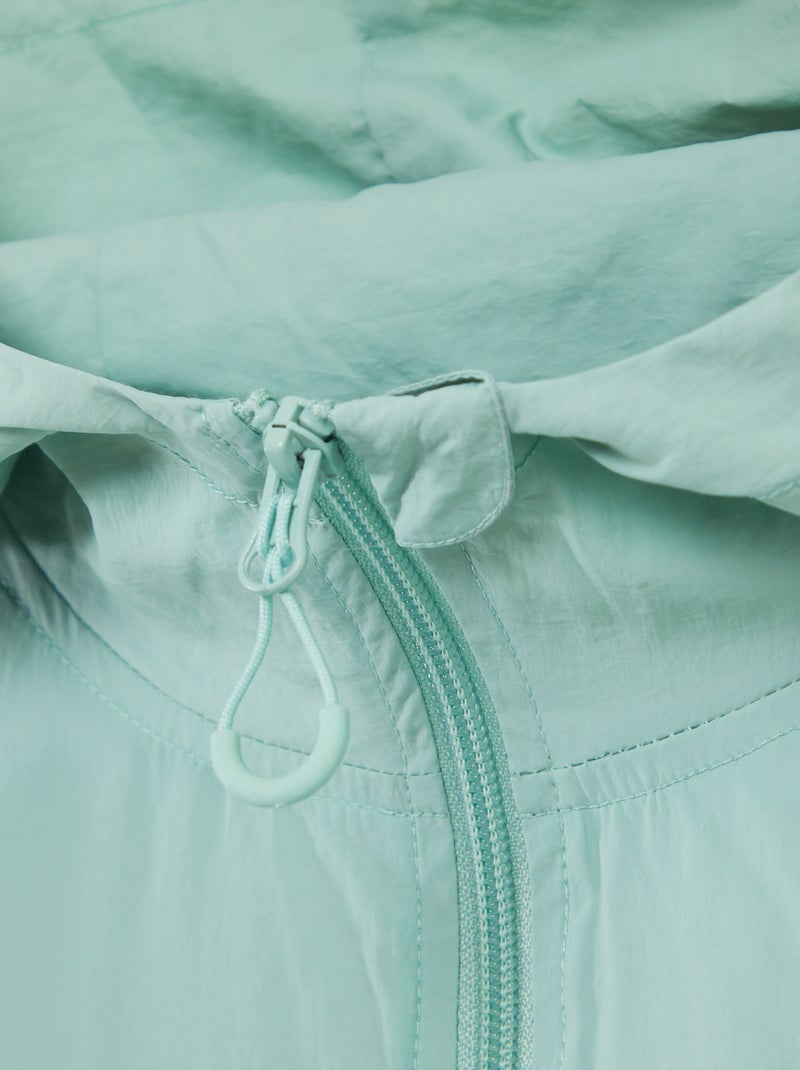Giacca a vento leggera - collezione facile da indossare VERDE - Kiabi