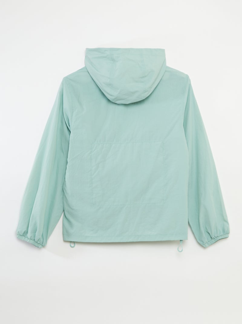 Giacca a vento leggera - collezione facile da indossare VERDE - Kiabi